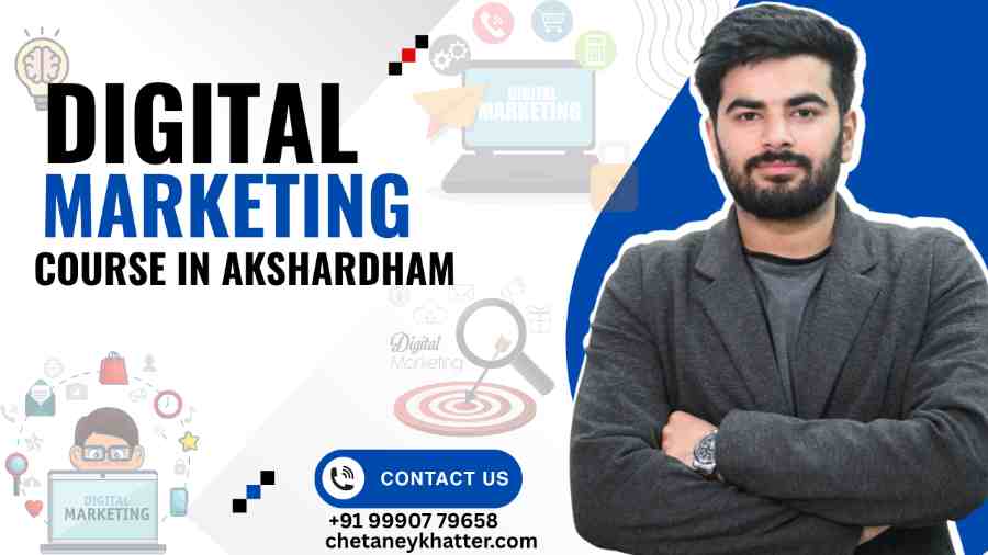 Join the best Digital Marketing Course in Akshardham with practical training, live projects, SEO, ads, WordPress & placement support. Build a real career in 2025