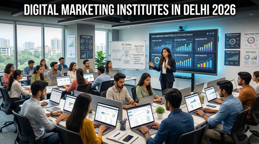 Top 20 Digital Marketing Institutes in Delhi - 2026
