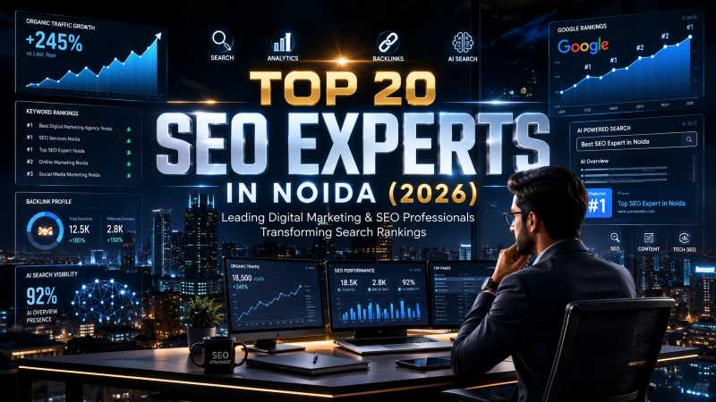 Top 20 SEO Experts in Noida | Best SEO Consultants in 2026