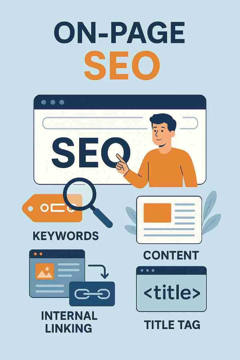 What is on-page seo, what is on page seo